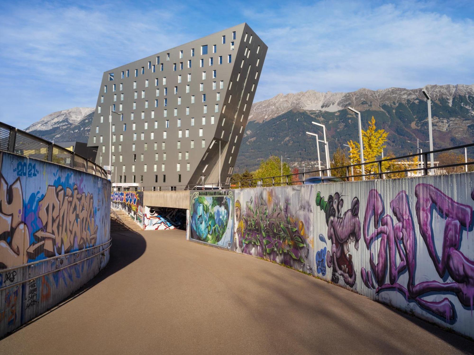 Hilton Garden Inn Innsbruck Tivoli Exterior foto